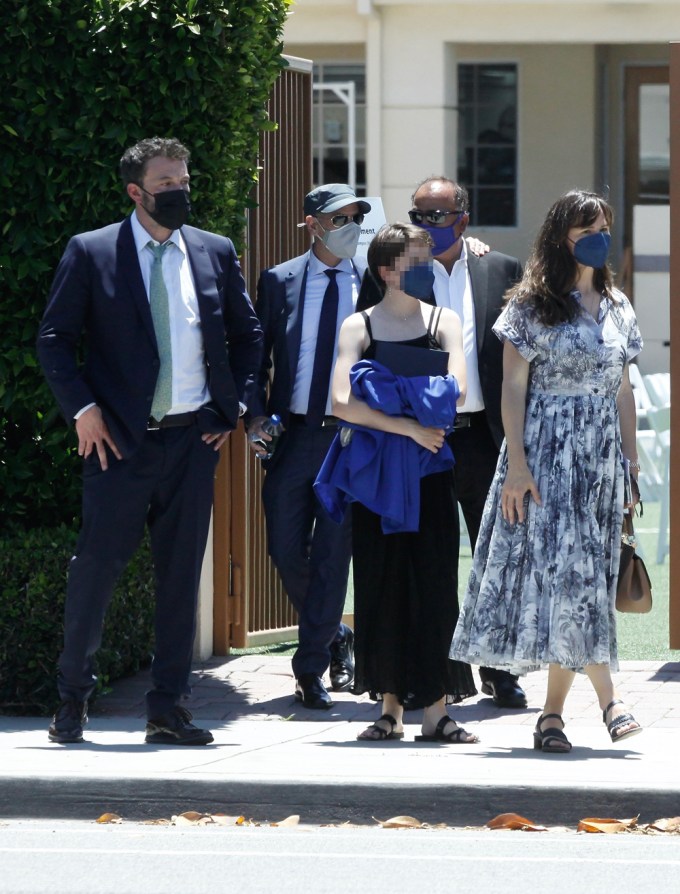 Ben Affleck & Jennifer Garner Attend Daughter Seraphina’s Graduation