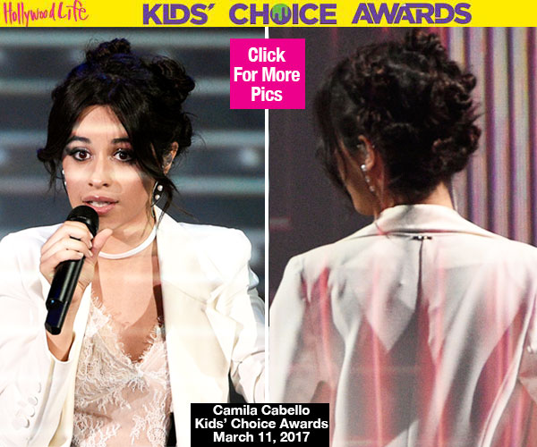 Camila Cabello Kids Choice Awards
