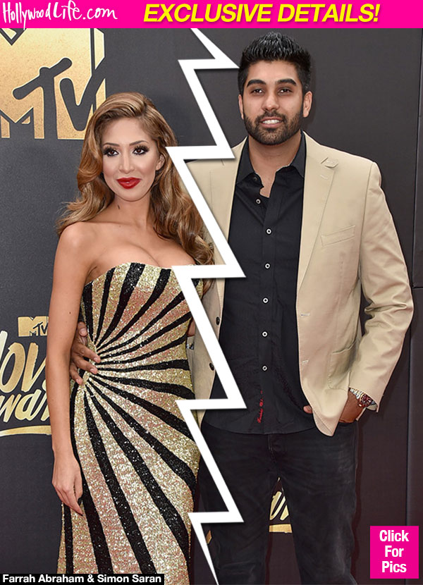 Farrah Abraham Disses Simon Saran