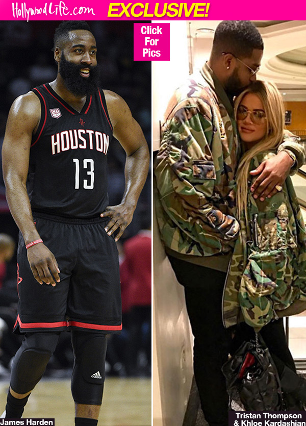 James Harden Facing Tristan Thompson