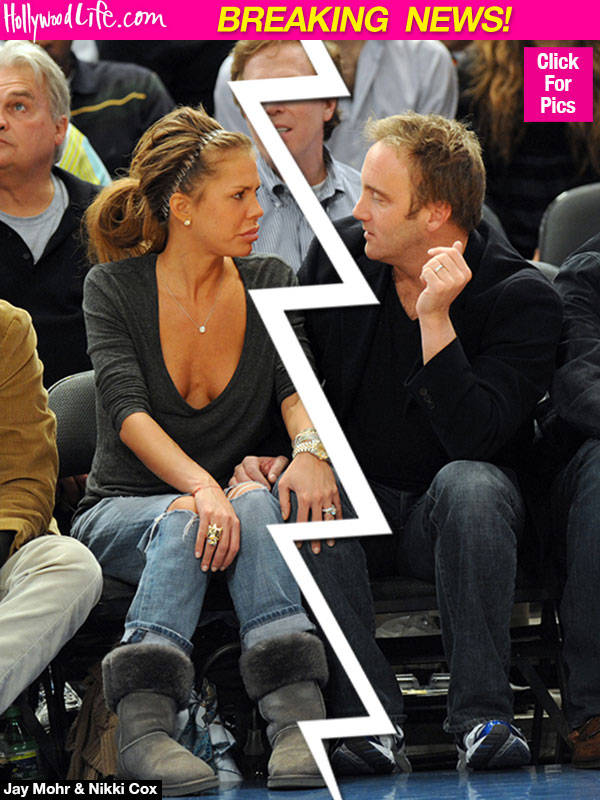 Jay Mohr Nikki Cox Divorce
