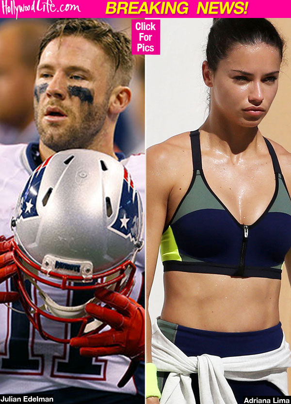 Adriana Lima Julian Edelman Split