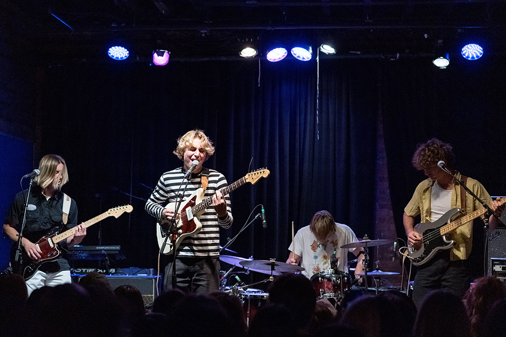 Sun Room - Ashton Minnich, Luke Asgian, Wyatt Flom, Indy MinnichInhaler in Concert, Nashville, TN, The High Watt, Nashville, Tennessee, USA - 24 Nov 2021