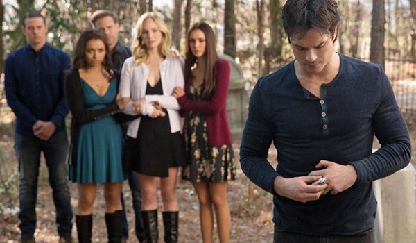 The Vampire Diaries Damon Proposal Elena Cut