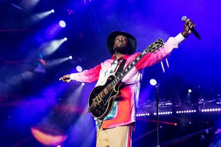 Wyclef Jean performs at the 2019 Essence Festival at the Mercedes-Benz Superdome, in New Orleans
2019 Essence Festival - Day 3, New Orleans, USA - 07 Jul 2019