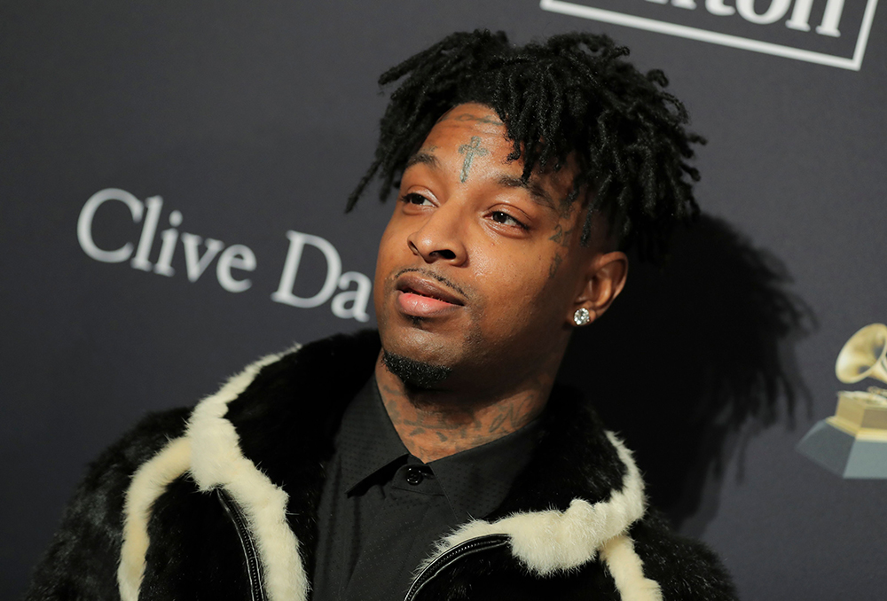 21 Savage
Clive Davis' 2020 Pre-Grammy Gala, Arrivals, The Beverly Hilton, Los Angeles, USA - 25 Jan 2020