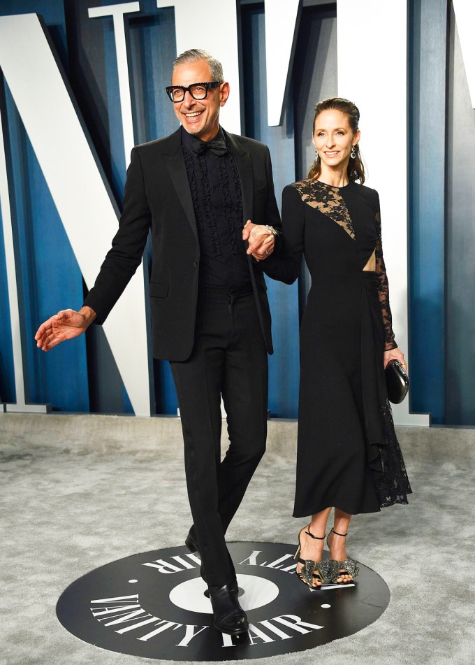 Jeff Goldblum & Emilie Livingston in Los Angeles