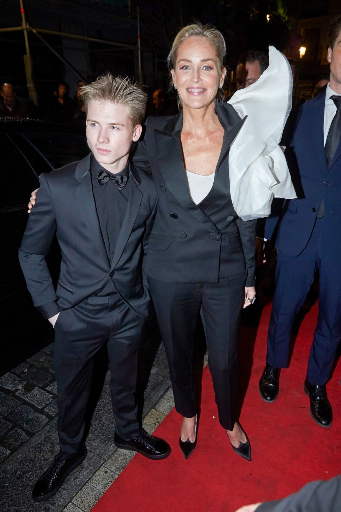 Sharon Stone & Roan Bronstein in 2019