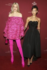 Fashion models Gigi Hadid, left, and Bella Hadid, right, attend the Prince's Trust gala at Cipriani 25 Broadway, in New York
2022 Prince's Trust Gala, New York, United States - 28 Apr 2022