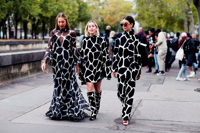 Haim At The Valentino Show