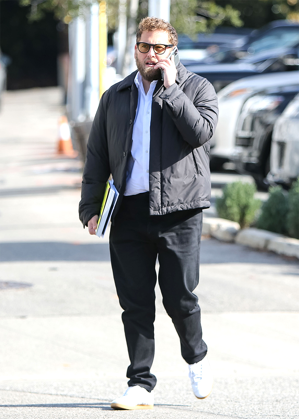 Jonah Hill out and about, Los Angeles, USA - 17 Jan 2020