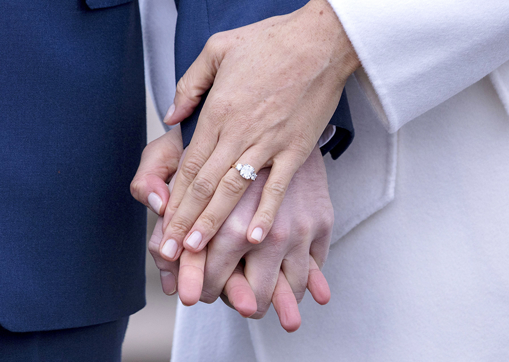 Prince Harry and Meghan Markle engagement announcement, Kensington Palace, London, UK - 27 Nov 2017