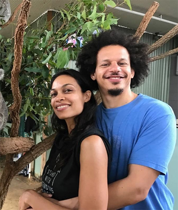 Rosario Dawson Eric Andre PDA