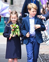 Prince William, Duke of Cambridge and Catherine, Duchess of Cambridge are joined by children George and Charlotte on a visit Cardiff Castle to meet performers and crew involved in the Platinum Jubilee Celebration concert taking place on the castle grounds later in the afternoon.

Pictured: Princess Charlotte,Prince George
Ref: SPL5316260 040622 NON-EXCLUSIVE
Picture by: SplashNews.com

Splash News and Pictures
USA: +1 310-525-5808
London: +44 (0)20 8126 1009
Berlin: +49 175 3764 166
photodesk@splashnews.com

World Rights