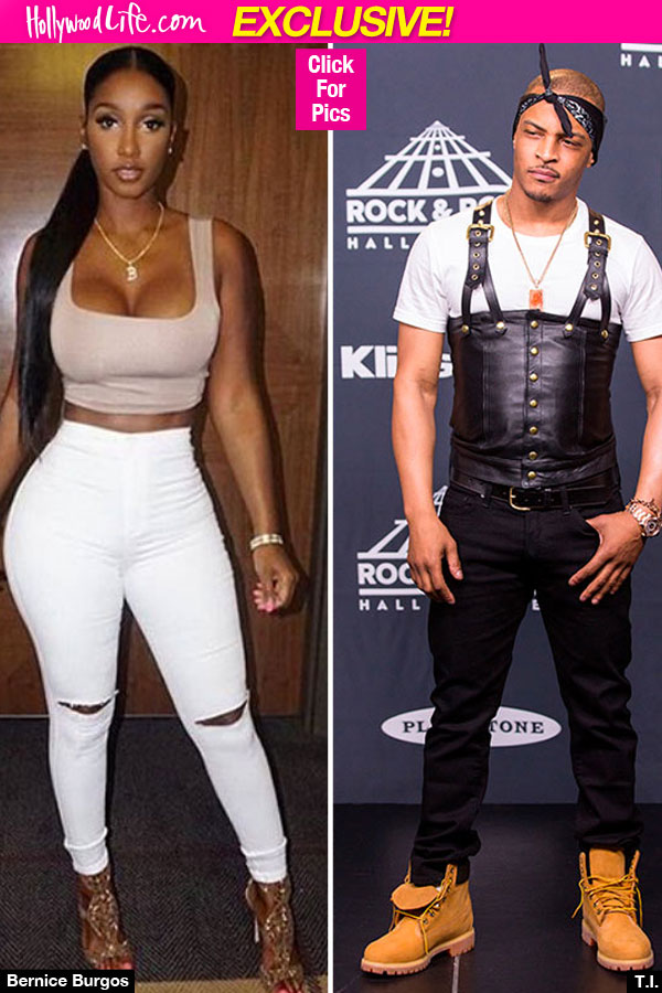 Bernice Burgos and T.I.