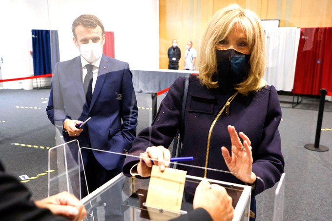 Emmanuel Macron & Brigitte Macron