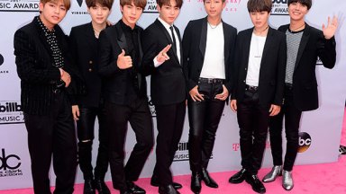 BTS, the K-Pop boy band at the Billboard Awards,