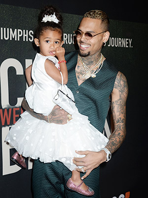Chris Brown, daughter Royalty Brown