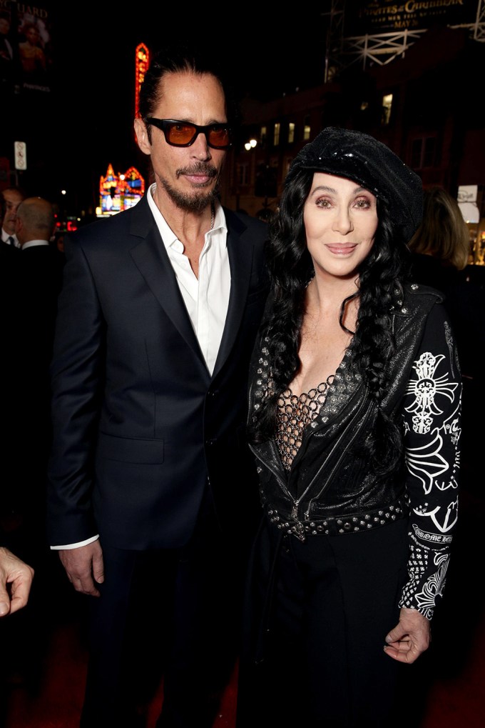 Chris Cornell & Cher In 2017