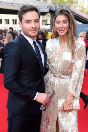 Ed Westwick and Jessica Serfaty
Virgin TV British Academy Television Awards 2017, Arrivals, Royal Festival Hall, London, UK - 14 May 2017