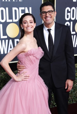 Emmy Rossum and Sam Esmail
76th Annual Golden Globe Awards, Arrivals, Los Angeles, USA - 06 Jan 2019