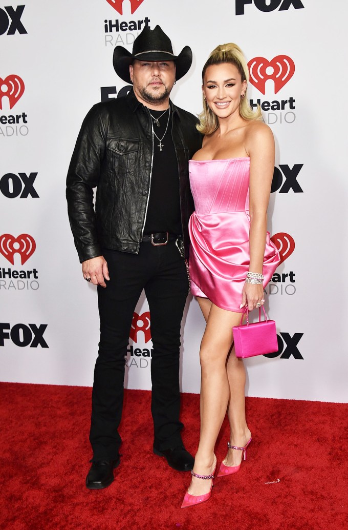 Jason Aldean & Brittany At The iHeartRadio Awards