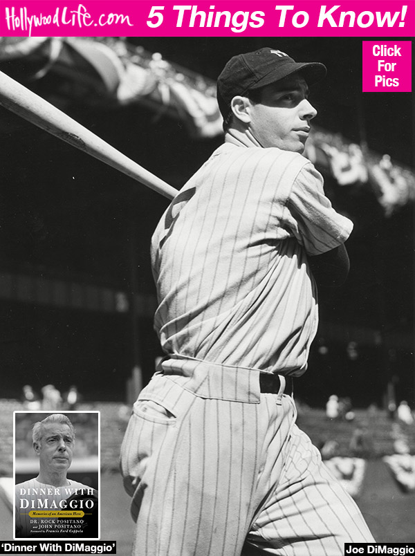 DiMaggio Playing Baseball