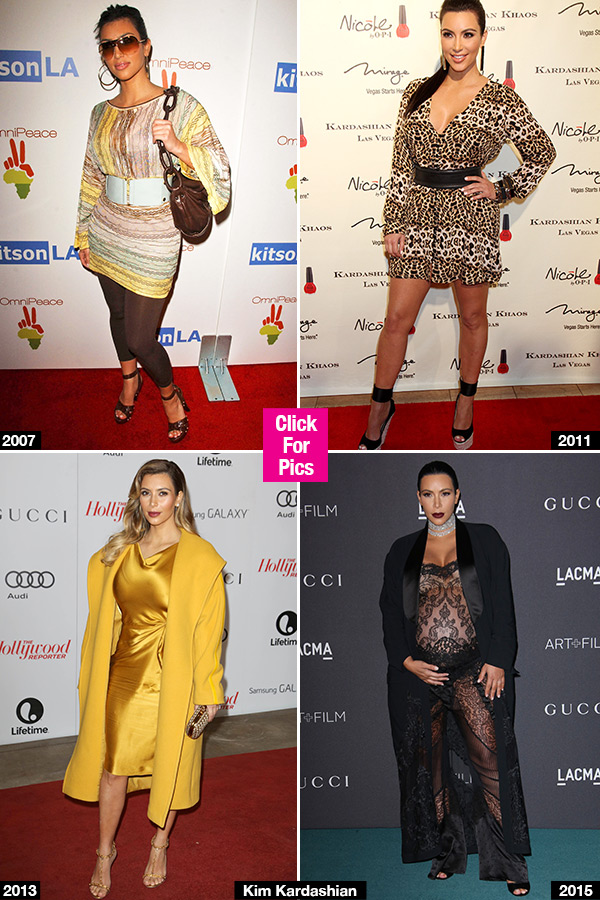 Kim Kardashian Style Evolution