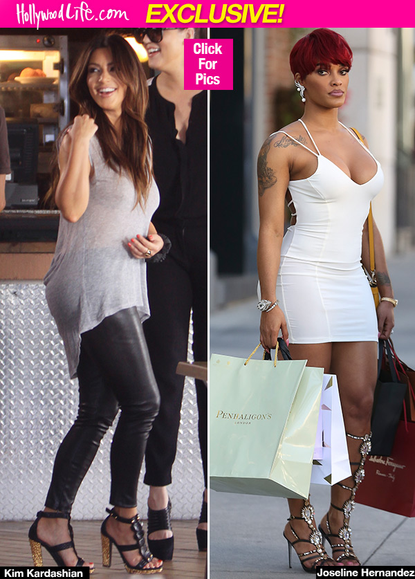 Kim Kardashian Joseline Hernandez Shopping