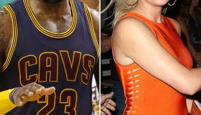 Lebron James and Khloe Kardashian