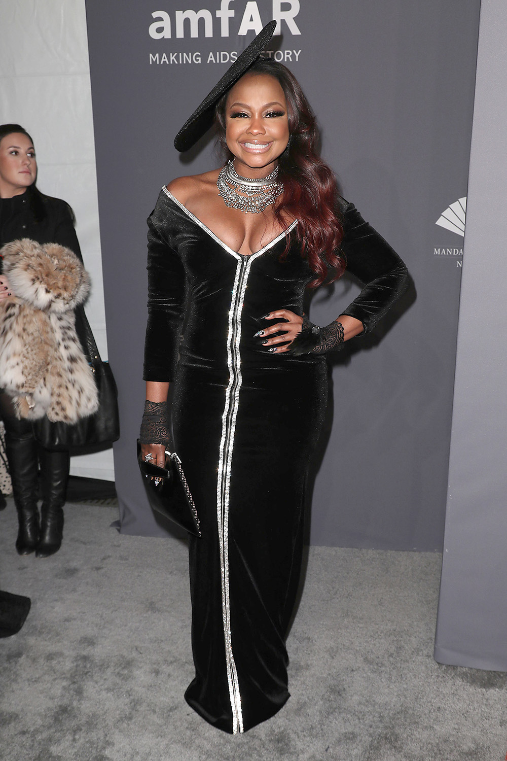 Phaedra Parks
amfAR Gala New York 2019 - Arrivals, New York, USA - 06 Feb 2019