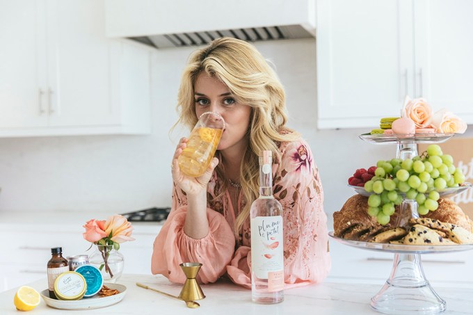 Spiked Peachy Iced Tea by Daphne Oz