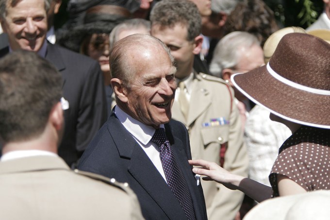 Prince Philip at a 2007 Garden Party