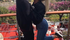 Rafaella Beckran & Gabriel Barbosa Kissing