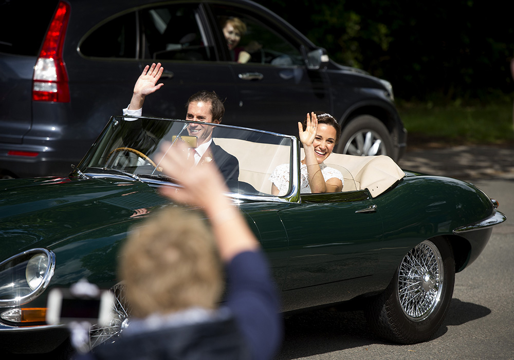 James Matthews and Pippa Middleton
Wedding of James Matthews and Pippa Middleton, St Mark's Church, Englefield, UK - 20 May 2017