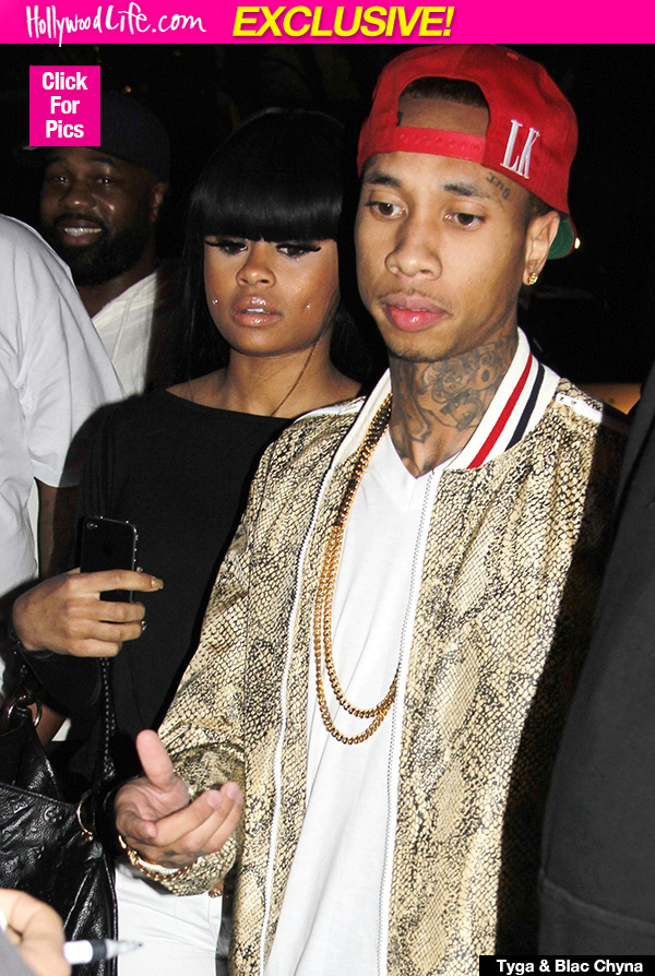 Tyga Blac Chyna Out Together