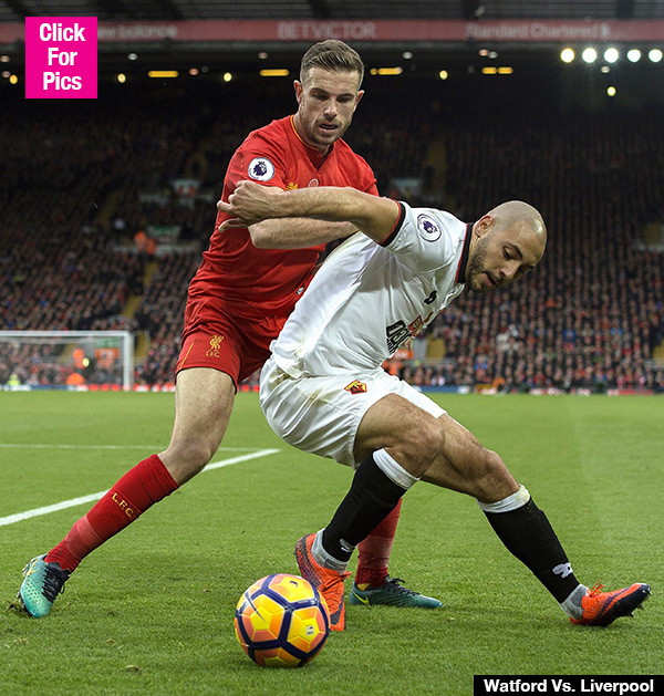 Watford Vs. Liverpool In The Premier League