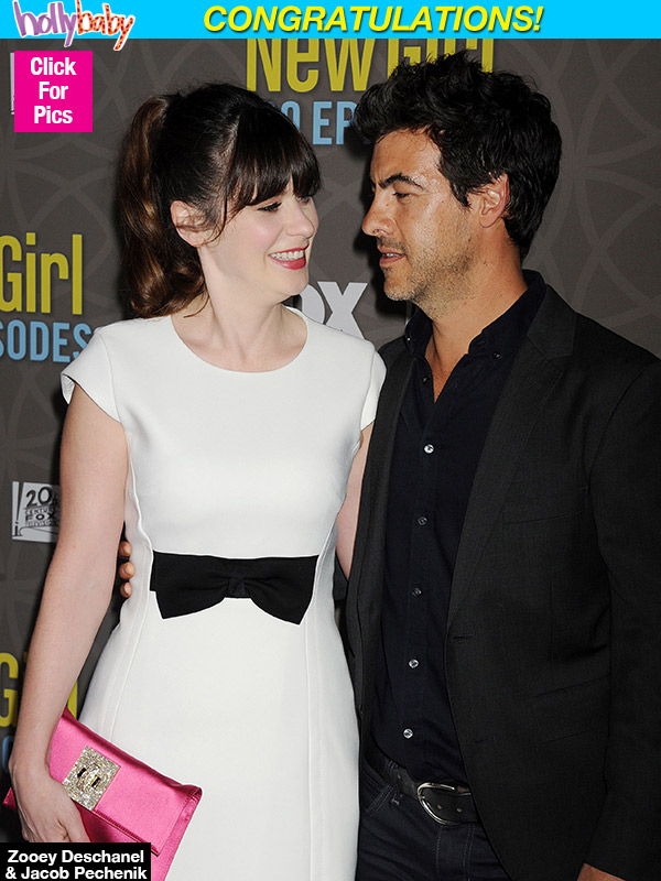 Zooey Deschanel with husband Jacob Pechenik