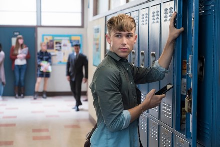 Editorial use only. No book cover usage.
Mandatory Credit: Photo by David Moir/Netflix/Kobal/Shutterstock (9842403m)
Tommy Dorfman as Ryan Shaver
'13 Reasons Why' TV Show Season 2 - 2018