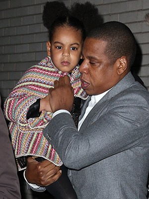 Blue Ivy And Jay Z
