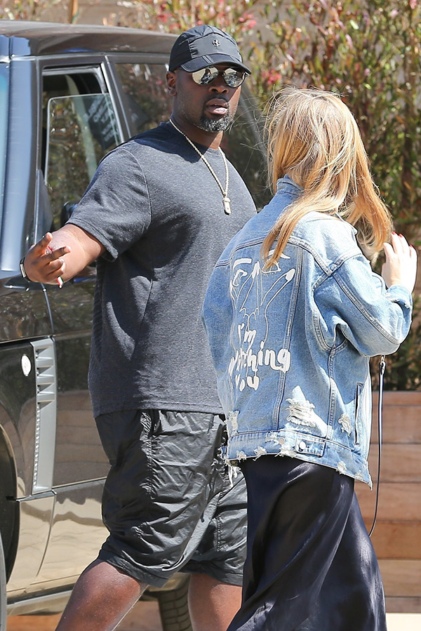 Corey Gamble with a friend