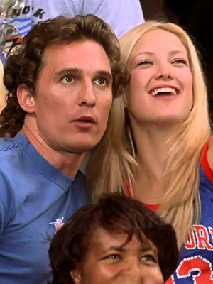kate hudson knicks game how to lose a guy in 10 days scene