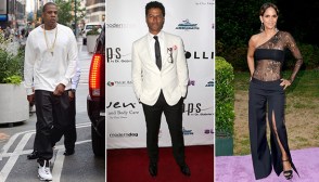 JAY-Z, Eric Benet, and Halle Berry