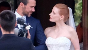 Jessica Chastain Wedding Dress