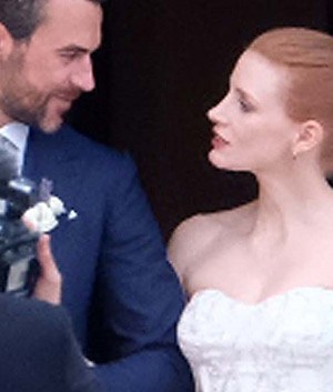 Jessica Chastain Wedding Dress