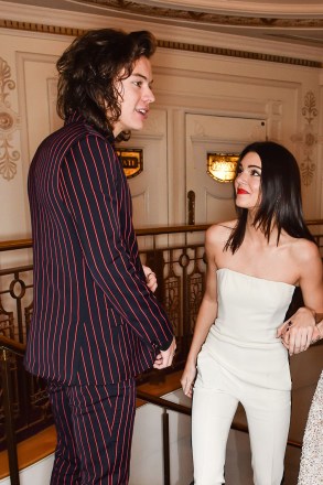 Harry Styles, Kendall Jenner and Cara Delevingne
British Fashion Awards, London Coliseum, Britain - 01 Dec 2014