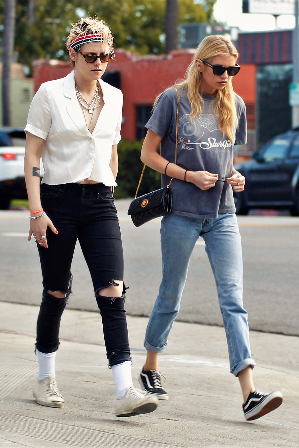 Los Feliz, CA  - *EXCLUSIVE*  - Kristen Stewart steps out on a dinner date with ex girlfriend Stella Maxwell. The pair went on a low key date, they sat very close together and afterwards headed to Kristen's home in Los Feliz. Kristen was dating Sara Dinkin but it now looks like she might be rekindling her relationship with Stella.

Pictured: Kristen Stewart, Stella Maxwell

BACKGRID USA 20 MAY 2019 

USA: +1 310 798 9111 / usasales@backgrid.com

UK: +44 208 344 2007 / uksales@backgrid.com

*UK Clients - Pictures Containing Children
Please Pixelate Face Prior To Publication*