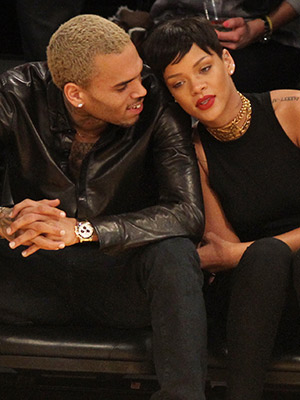 Chris Brown and Rihanna