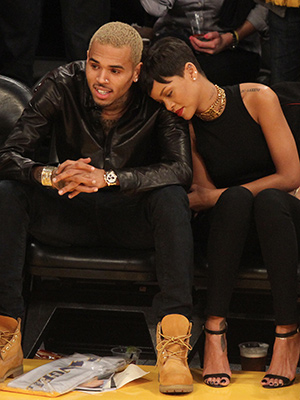Chris Brown and Rihanna