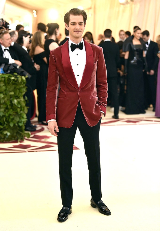 Andrew Garfield at the 2018 MET Gala